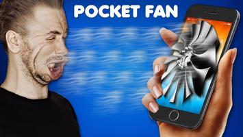 Pocket Fan Cooler Cartaz
