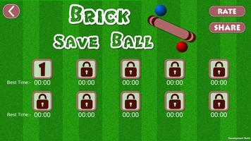 Brick Save Ball Affiche