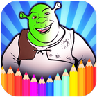 Coloring Shrek Games icône
