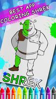 Coloring Shrek Games Affiche
