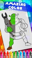 Coloring Shrek Games capture d'écran 2