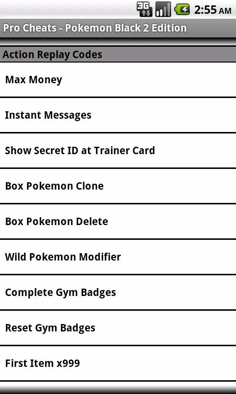 PokeIndex  Pokémon mods & cheats