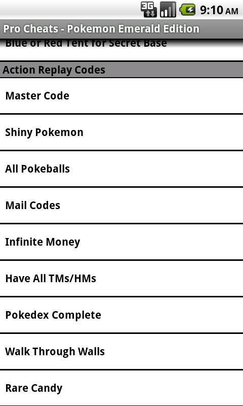Pro Cheats Pokemon Emerald Edn For Android Apk Download Pro Cheats Pokemon Emerald Edn For Android Apk Download