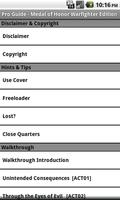 Pro Guide - MoH Warfighter Edn 海報