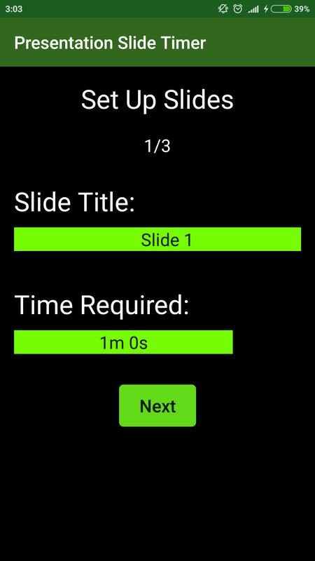 android 用の presentation slide timer apk をダウンロード