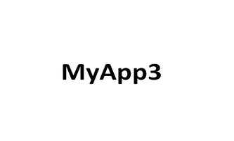 MyApp3 الملصق