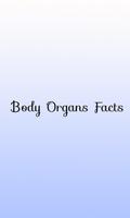 Body Organs Facts Affiche