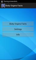 Body Organs Facts capture d'écran 1