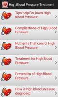 High Blood Pressure Treatment تصوير الشاشة 2