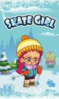 Skate Girl - Snow & Ice Sport poster