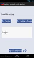 Haitian Creole English (Audio) syot layar 3