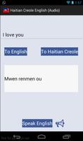Haitian Creole English (Audio) اسکرین شاٹ 1