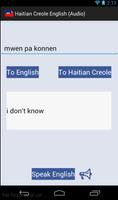 Haitian Creole English (Audio) اسکرین شاٹ 2