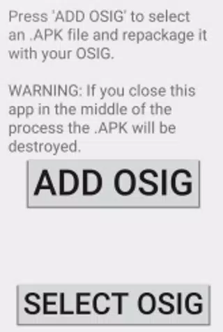 Add OSIG(GearVR side loader) APK pour Android Télécharger
