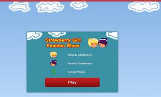 Strawberry Girl Fashion Show Affiche