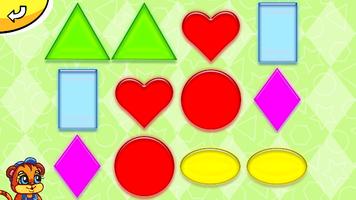 Learn shapes games for kids capture d'écran 1