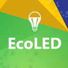 EcoLED экономия электричества Zeichen