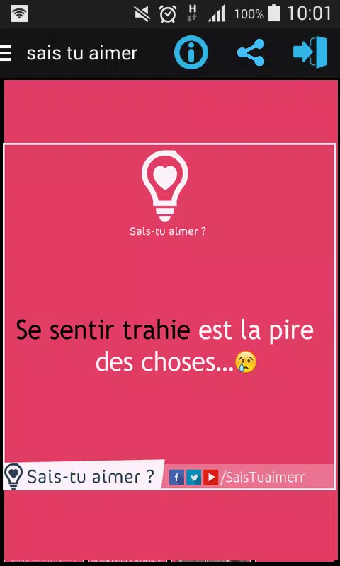 Sais Tu Aimer For Android Apk Download