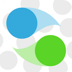 Two Dots & Brain Game icono