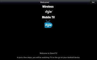 Wireless Dyle® mobile TV ポスター