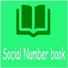 Icona numero del libro sociale 2017