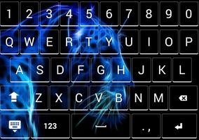 Animal Neon Keyboard स्क्रीनशॉट 1