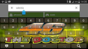 Valentino Rossi Keyboar Theme Screenshot 1