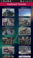 Harley Keyboard Theme Plakat