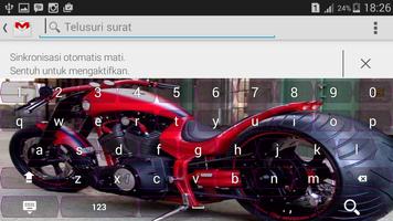 Harley Keyboard Theme تصوير الشاشة 1