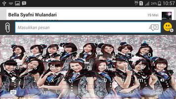 JKT48 Keyboard স্ক্রিনশট 1