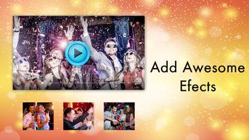 2018 New Year Video Maker HD syot layar 2