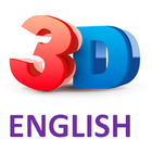 3D English simgesi