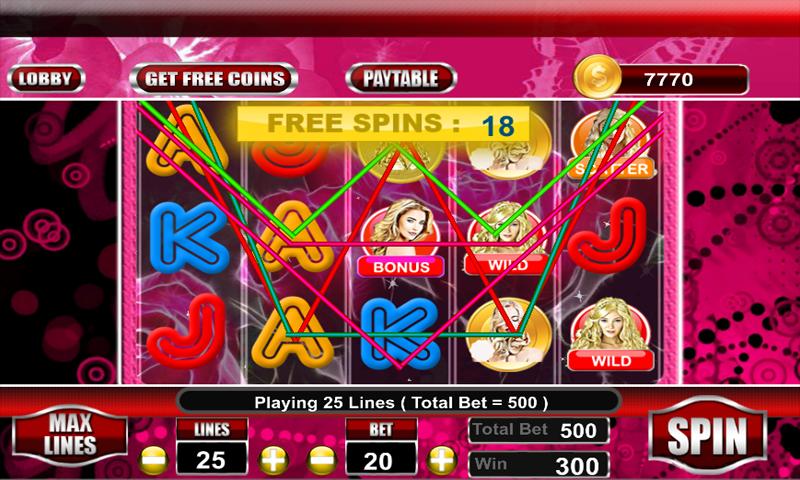 Free lady luck slot machine games with free spins