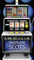 3D Neptune Slots - Free Affiche