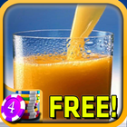 3D Orange Juice Slots - Free 圖標