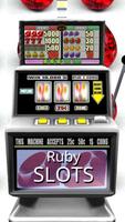 3D Ruby Slots - Free Affiche
