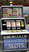 3D Hollywood Blackjack Slots syot layar 2