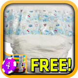 3D Diaper Slots - Free ícone