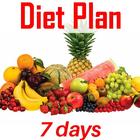 Diet Plan - Weight Loss 7 Days آئیکن