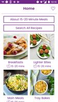 15-20 Minute Meals & Traybakes پوسٹر