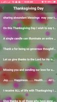 Thanksgiving Day SMS 2016 captura de pantalla 1