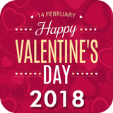 Valentine's Day 2018 simgesi
