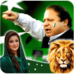 Pmln Dp photo frame-new pmln flag face profile