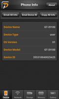 Phone Info captura de pantalla 1