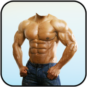 Bodybuilder Montage Photo Suit icon