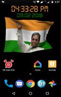 Siddaramaiah Flag Live Wallpapers - Congress-poster