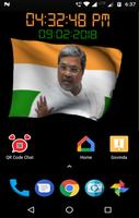 Siddaramaiah Flag Live Wallpapers - Congress screenshot 2