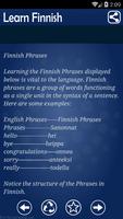 Learn Finnish Ekran Görüntüsü 3