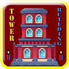 Construct crazy Tower buildings  - Lite icono