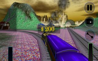 Arcade Passenger Train Simulator driving - Offline imagem de tela 1